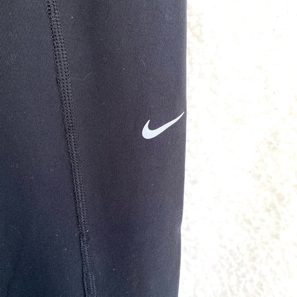 Nike Black Dri- fit Tech Running Pants with Zipper Ankles - Picture 5 of 9